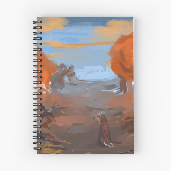 Item preview, Solitary Fox in Autumn Forest Painting designed and sold by anitaamborn.