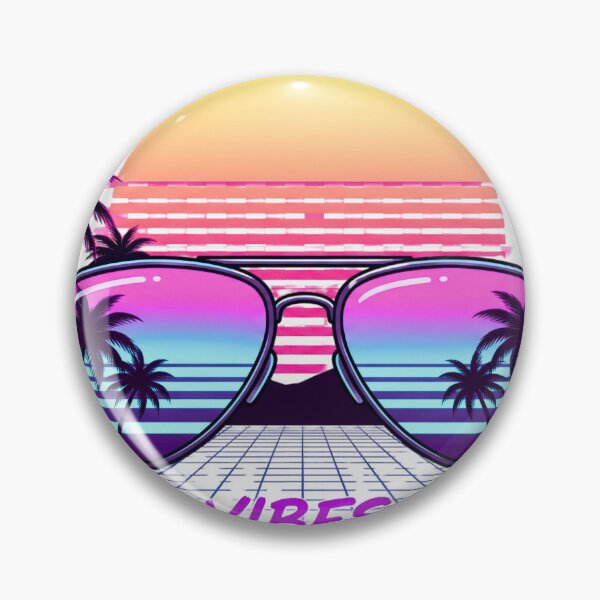 Item preview, Rad Vibes Only | Retro 80s Sunglasses Synthwave designed and sold by scarben.
