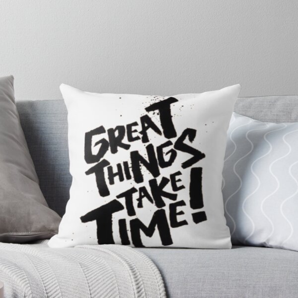 Item preview, Great Things Take Time – Inspirational Motivational T-Shirt designed and sold by mshetty-fashion.