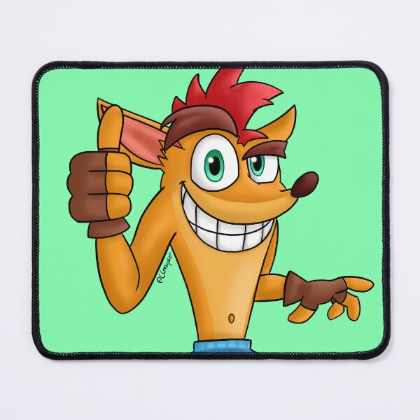 Item preview, Crash's Thumbs Up! [No background] designed and sold by CGrayzer-Art.