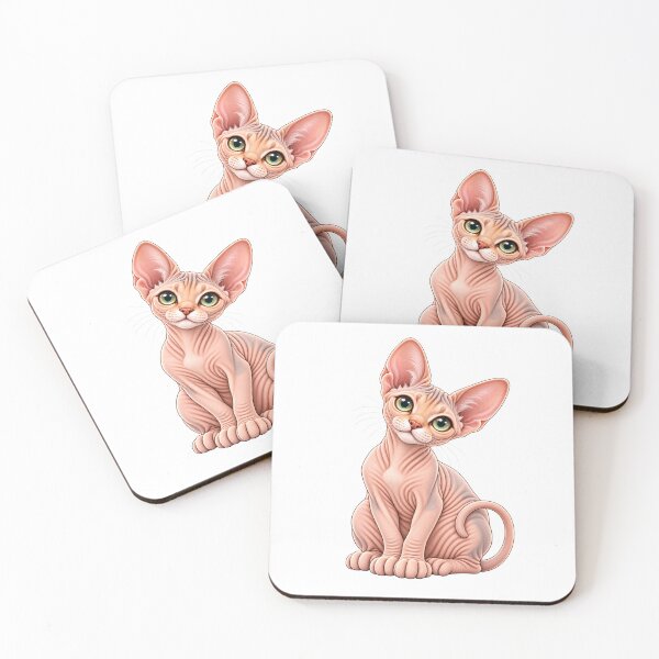 Item preview, Cute Sphynx Cat – Cute Sphynx Cat designed and sold by Va Comprendre.