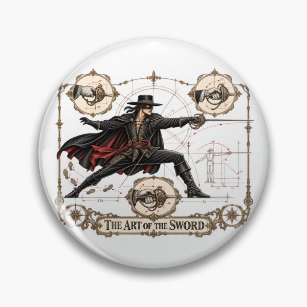 Item preview, Zorro: The Art of Classical Swordsmanship designed and sold by Dresut.