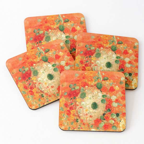 Item preview, Nasturtiums (1905) by Odilon Redon. designed and sold by AngyDesigns49.