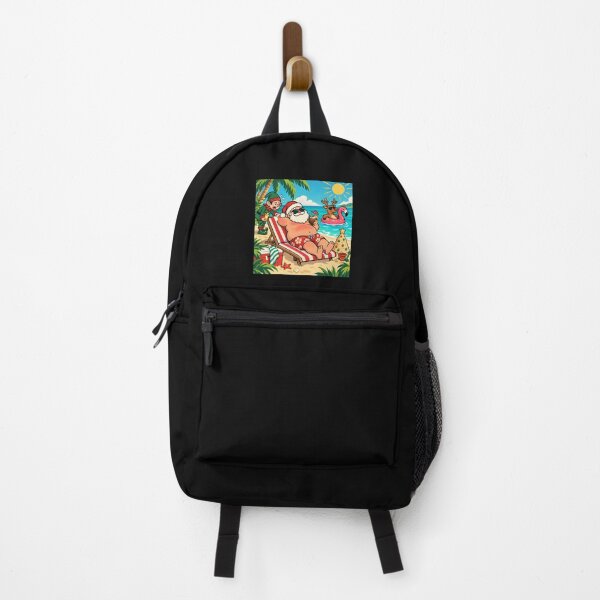 Item preview, Santa on Vacation Funny Beach Christmas designed and sold by RekiStyle.