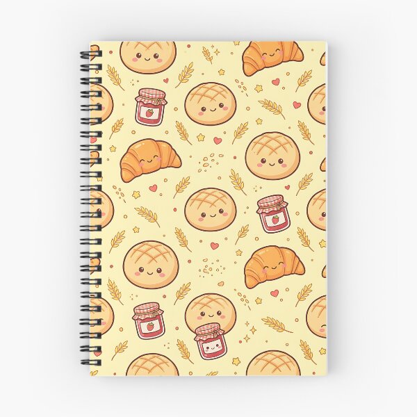 Item preview, Seamless Kawaii Bakery Pastries Cute Pattern designed and sold by wallpapersarts.