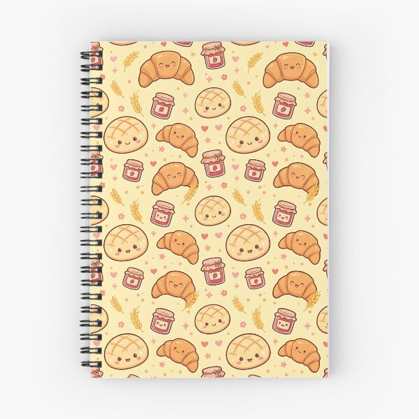 Item preview, Seamless Kawaii Bakery Pastries Cute Pattern designed and sold by wallpapersarts.