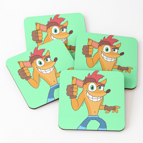 Item preview, Crash's Thumbs Up! [Flat] [No background] designed and sold by CGrayzer-Art.
