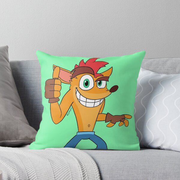 Item preview, Crash's Thumbs Up! [Flat] [No background] designed and sold by CGrayzer-Art.
