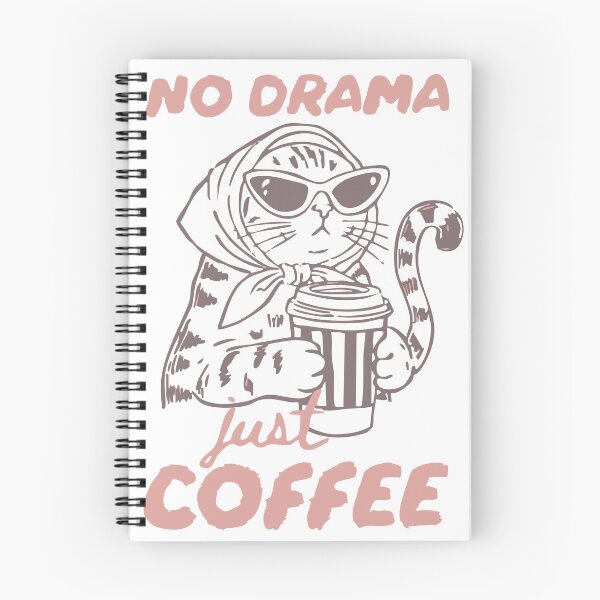 Item preview, No drama, just coffee designed and sold by Geritaa.