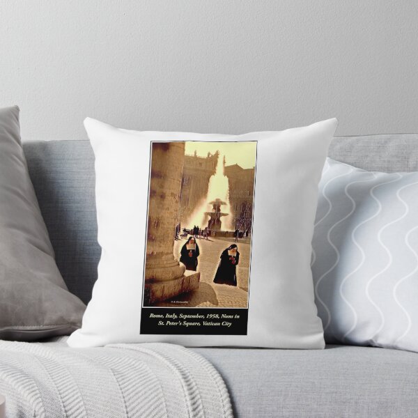 Item preview, Rome, Italy, September 6, 1958, Nuns in St. Peter's Square, Vatican City designed and sold by AMacGPhilly.
