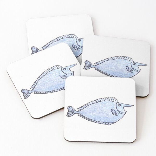 Item preview, U for Unicorn Fish designed and sold by Boy and Belugee Studio.