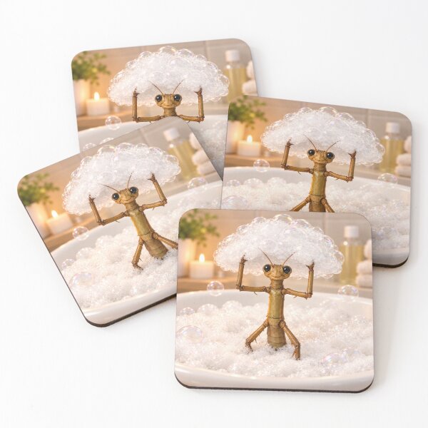 Item preview, Playful Stick Insect Bubble Bath designed and sold by Sillytoe.