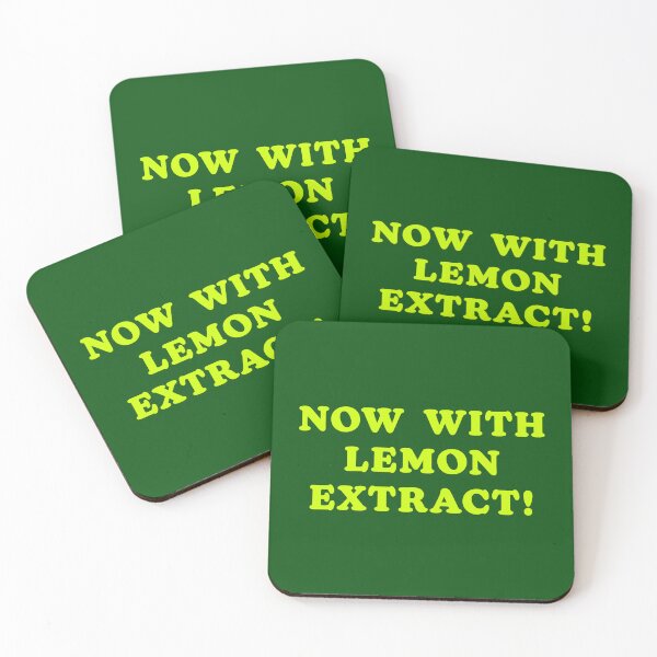 Item preview, Now With Lemon Extract designed and sold by Normbot2000.