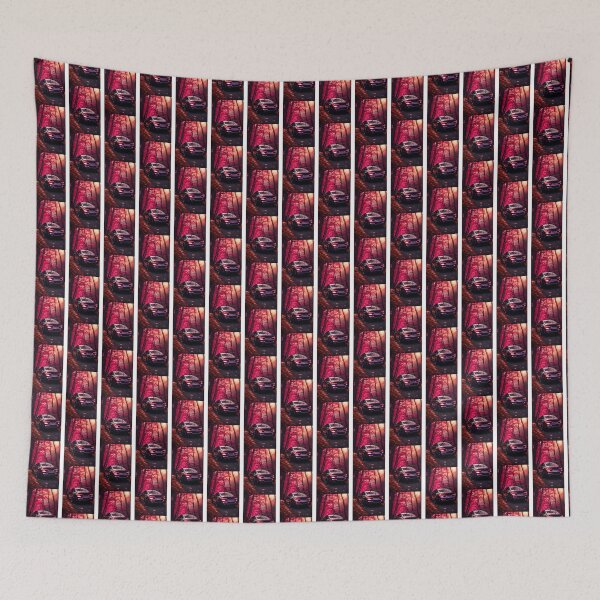 Item preview, Vibrant Autumn Landscape Featuring a Sleek Sports Sedan in Motion designed and sold by Urban uga ⭐⭐⭐⭐⭐.