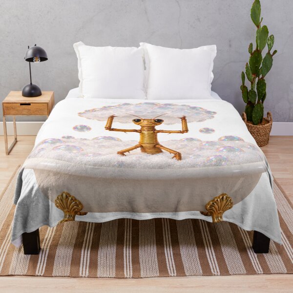 Item preview, Bubbly Stick Insect Bathtub designed and sold by Sillytoe.