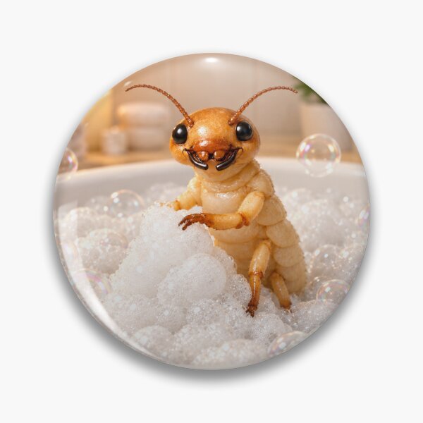 Item preview, Cheerful Termite Bubble Bath designed and sold by Sillytoe.