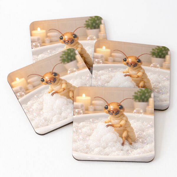 Item preview, Cheerful Termite Bubble Bath designed and sold by Sillytoe.