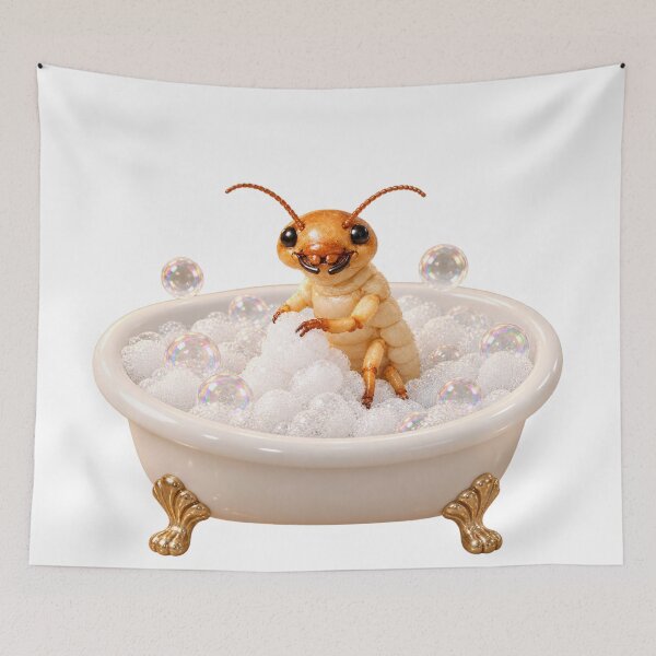 Item preview, Playful Termite Bathtub designed and sold by Sillytoe.