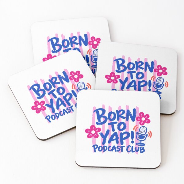Item preview, Born to Yap Podcast Club Blue Pink Lettering designed and sold by AMICO77.