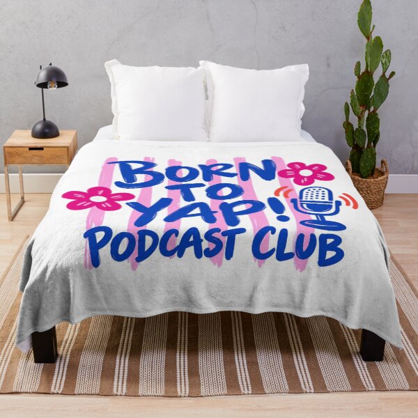 Item preview, Born to Yap Podcast Club Blue Pink Lettering designed and sold by AMICO77.