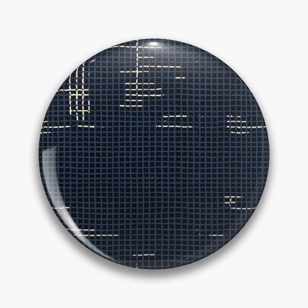 Item preview, Midnight Navy Minimalist Grid Line Pattern designed and sold by Piotrek0001.
