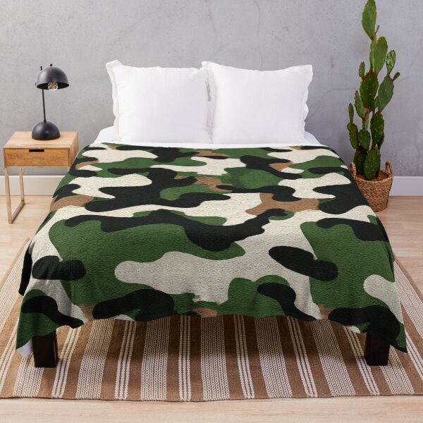 Item preview, Classic Military Green and Tan Camouflage Pattern designed and sold by Piotrek0001.