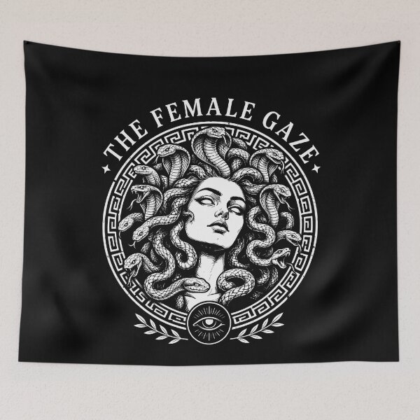 Item preview, Medusa Gorgon Greek Mythology Female Gaze designed and sold by k3rstman1.