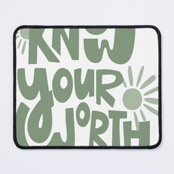 Item preview, Know your worth designed and sold by Geritaa.