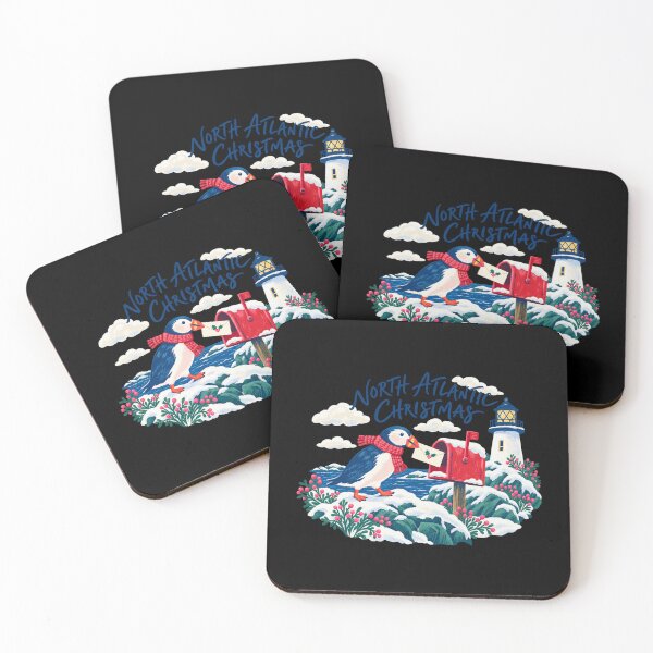 Item preview, North Atlantic Christmas Puffin Lighthouse Mail designed and sold by AMICO77.