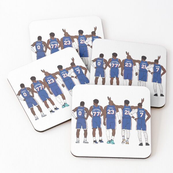 Item preview, Maxey, Edgecombe, Bron, Embiid & Brown designed and sold by Hoops and Movie Sticks.