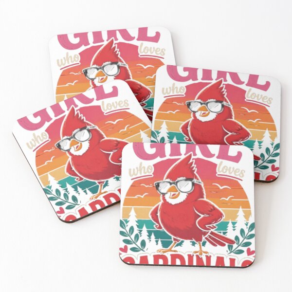 Item preview, Just a Girl Who Loves Cardinals — Cute Cardinal Bird Lover designed and sold by Nusrat002.
