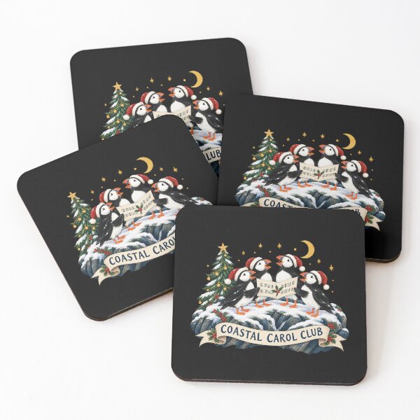 Item preview, Coastal Carol Club Christmas Puffin Choir designed and sold by AMICO77.
