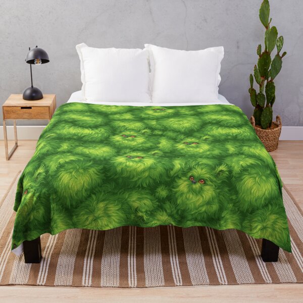 Item preview, Spring Green Mossy Pom Pom Foliage Pattern designed and sold by Piotrek0001.