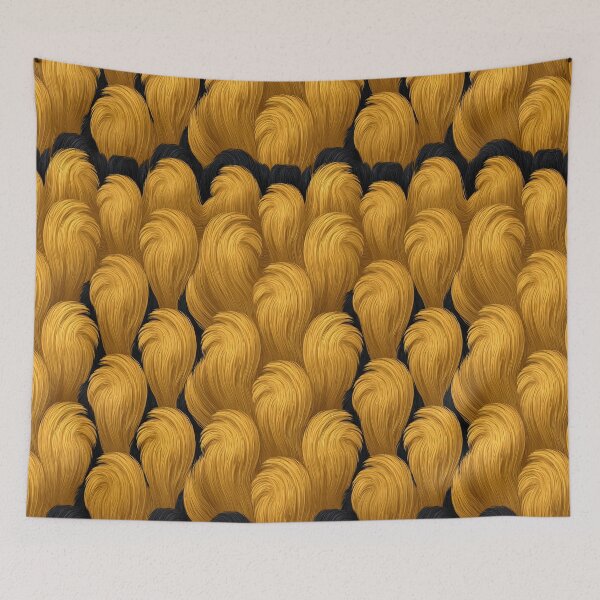 Item preview, Golden Wheat Braided Rope Texture Pattern designed and sold by Piotrek0001.