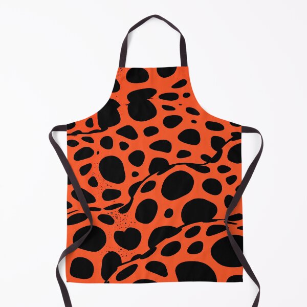 Item preview, Volcanic Orange and Black Animal Print Pattern designed and sold by Piotrek0001.