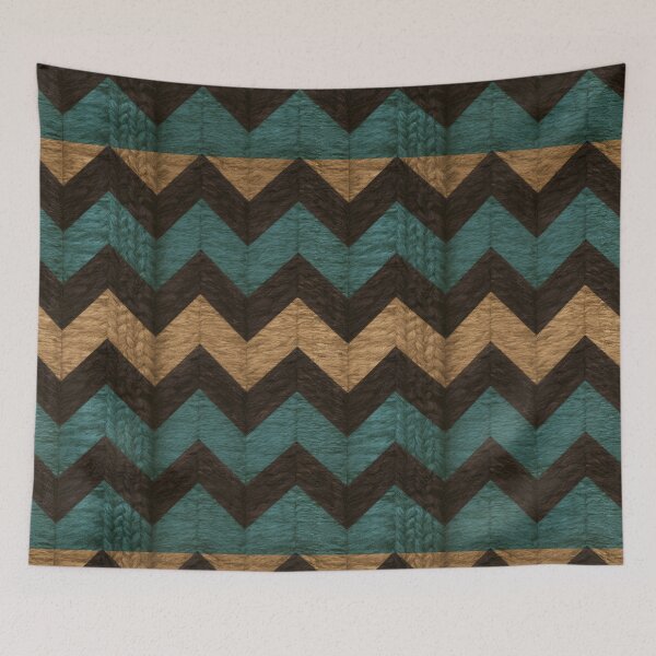 Item preview, Rustic Chevron Zigzag Pattern in Earthy Tones designed and sold by Piotrek0001.