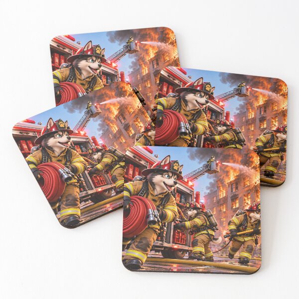 Item preview, Husky Heroes Answer the Call designed and sold by nikkolaus.