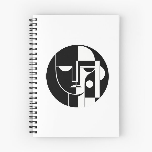 Item preview, Bauhaus Geometric Face – Modern Abstract Minimalist Art designed and sold by Timegraf.