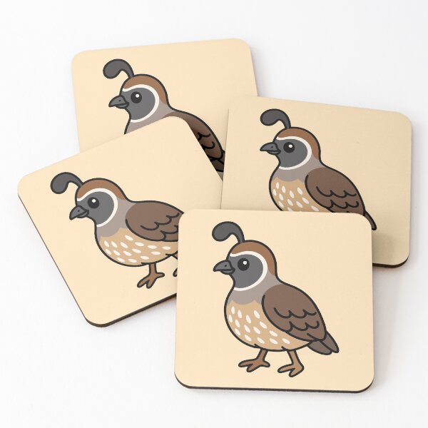Item preview, Cute Cartoon Quail designed and sold by WildlifeDoodle.