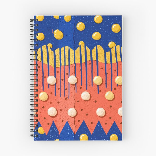 Item preview, Playful Yellow and Pink Dotted Folk Stripe designed and sold by Piotrek0001.