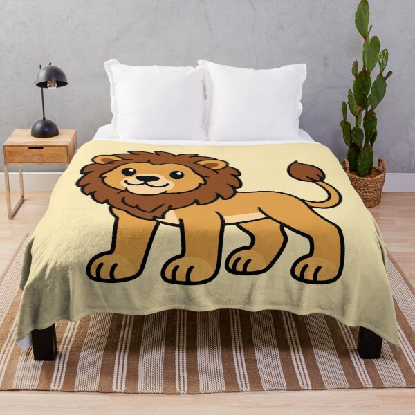 Item preview, Cute Cartoon Lion designed and sold by WildlifeDoodle.