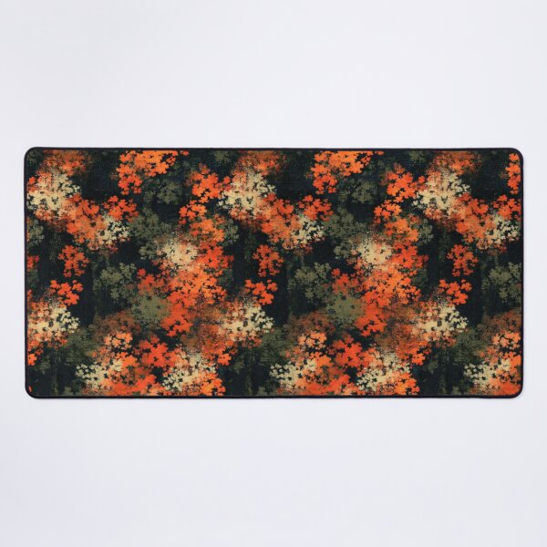 Item preview, Autumn Leaves Confetti Dot Pattern on Black designed and sold by Piotrek0001.