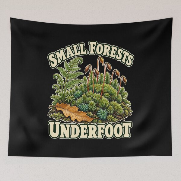 Item preview, Small Forests Underfoot Moss and Fern designed and sold by TeeAbility.