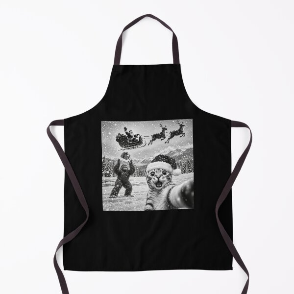 Item preview, Cat Selfie with Santa Funny Christmas designed and sold by Kladhadredo.