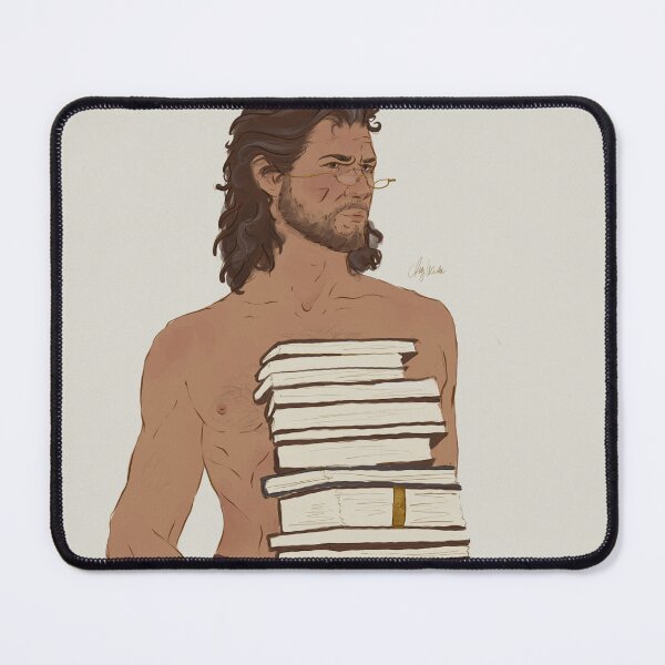 Item preview, Professor Dekarios and books designed and sold by artsywarden.