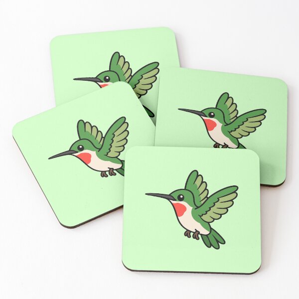 Item preview, Cute Cartoon Hummingbird designed and sold by WildlifeDoodle.