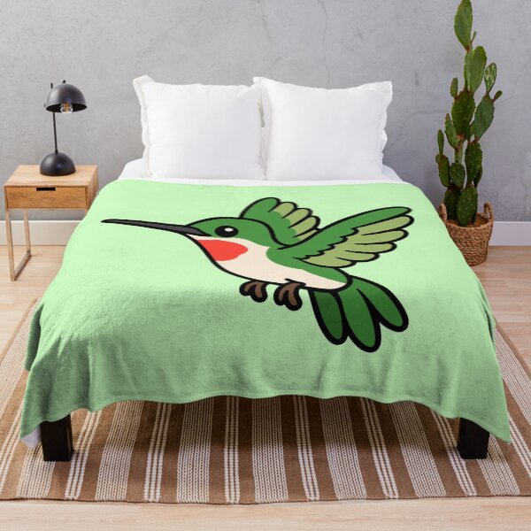 Item preview, Cute Cartoon Hummingbird designed and sold by WildlifeDoodle.