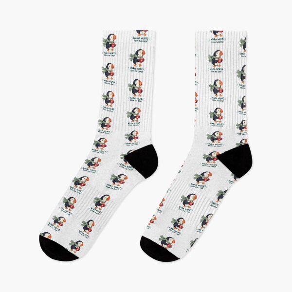 Item preview, Warm Wishes from the Coast Puffin Cocoa designed and sold by AMICO77.