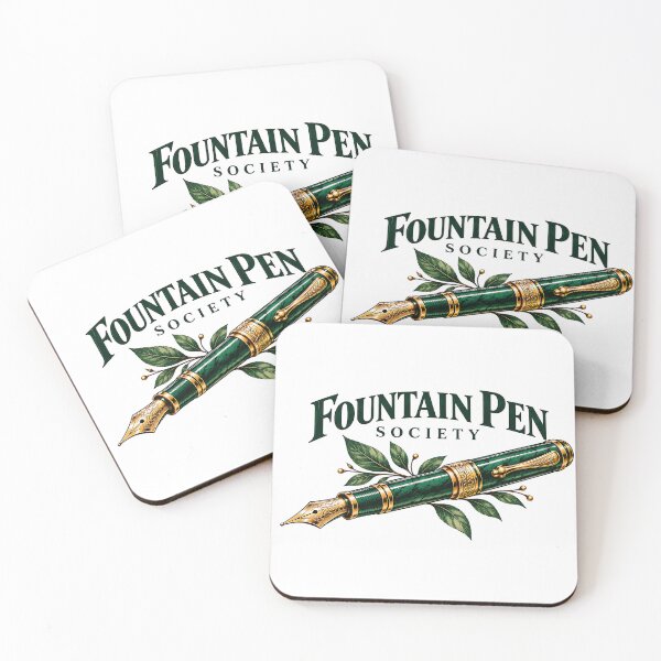 Item preview, Fountain Pen Society – Vintage Fountain Pen Lover Gift & Stationery Club Design designed and sold by Digital Culture Studio.