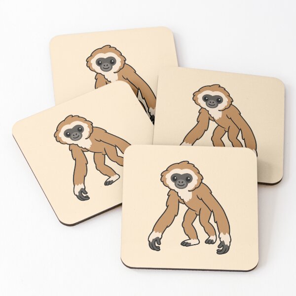 Item preview, Cute Cartoon Gibbon designed and sold by WildlifeDoodle.